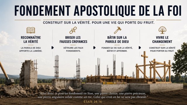 Fondement apostolique de la foi