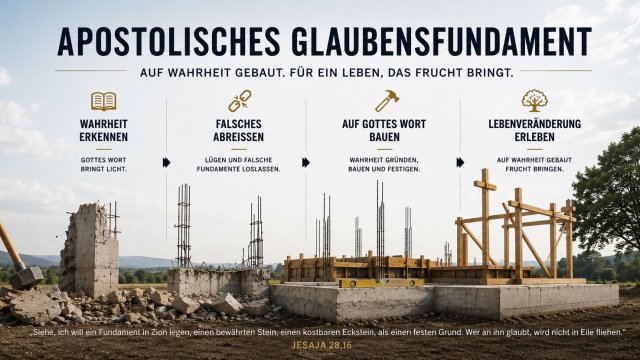 Apostolisches Glaubensfundament